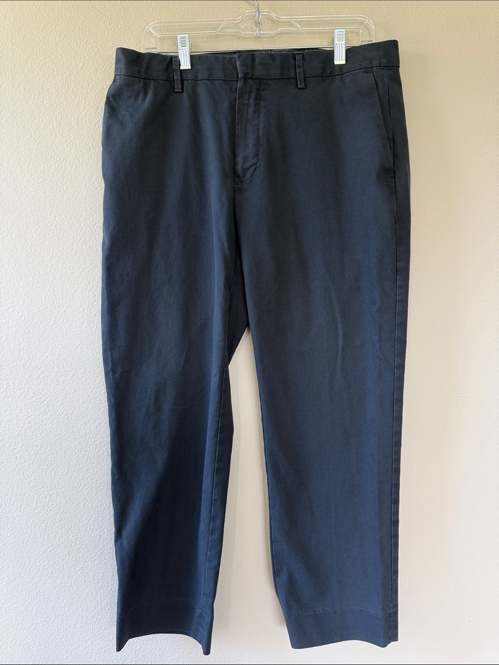 Banana Republic Slim Fit Chino Pants Mens Size 33 Black